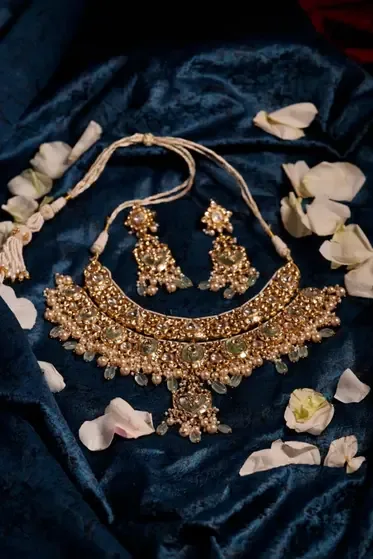 Antique Gold Necklace Set