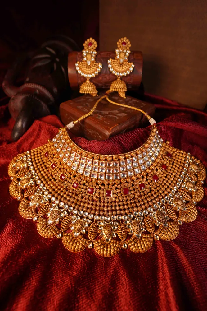 Kundan Gold Bridal Choker