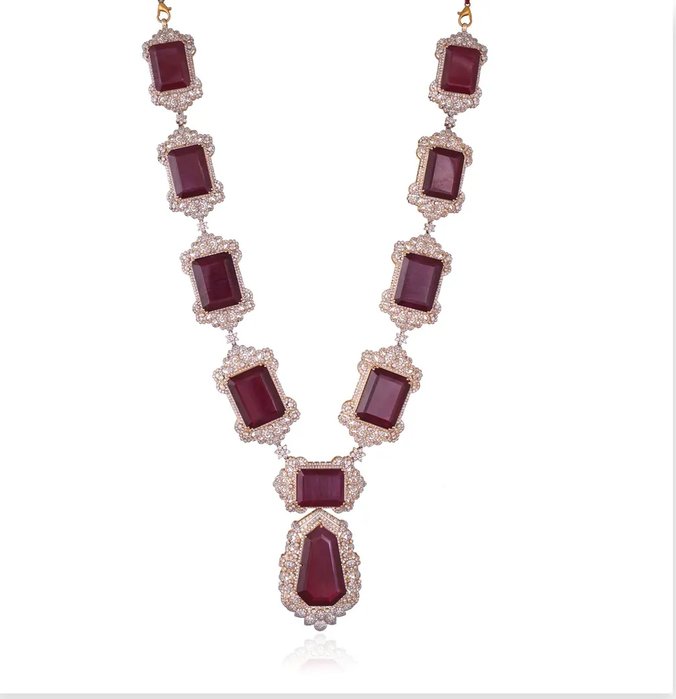 Ruby Long Necklace