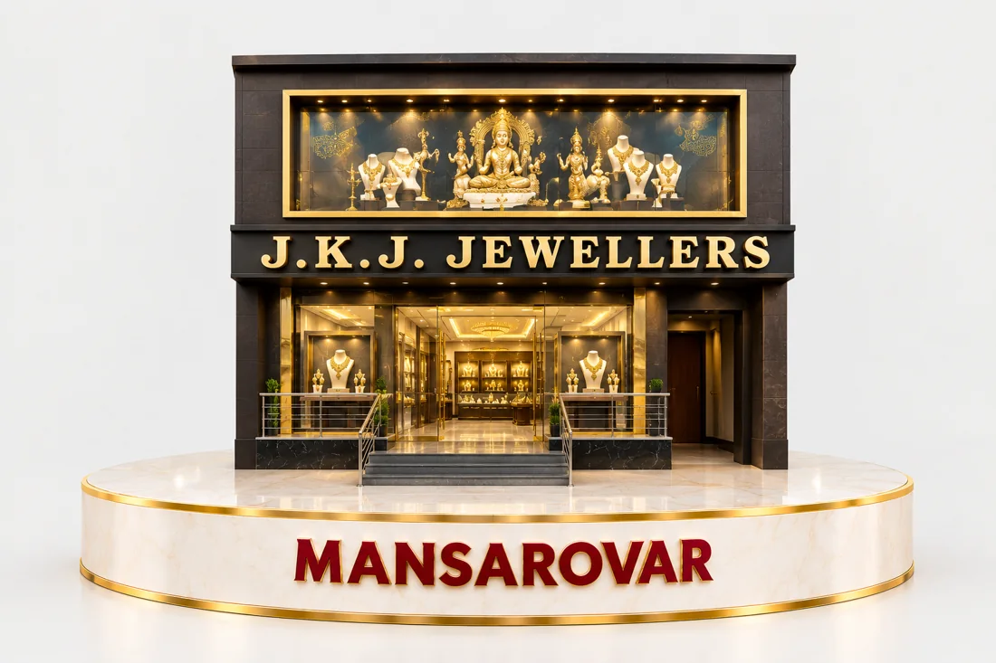 JKJ Jewellers Mansarovar showroom