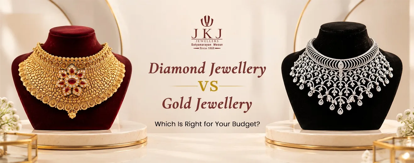Diamond Jewellery vs Gold Jewellery: Which Is Right for Your Budget?